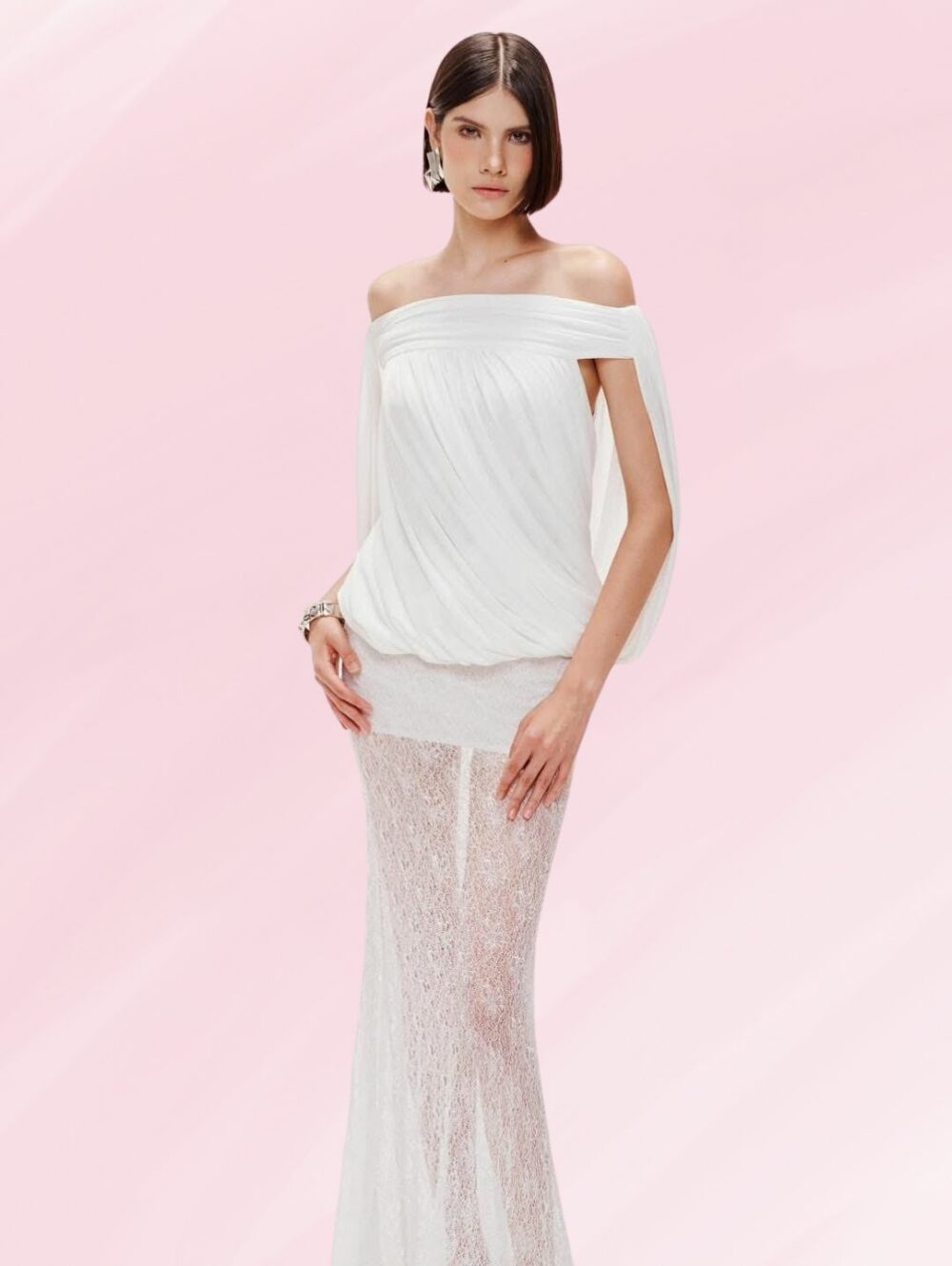 Ethereal Veil Gown