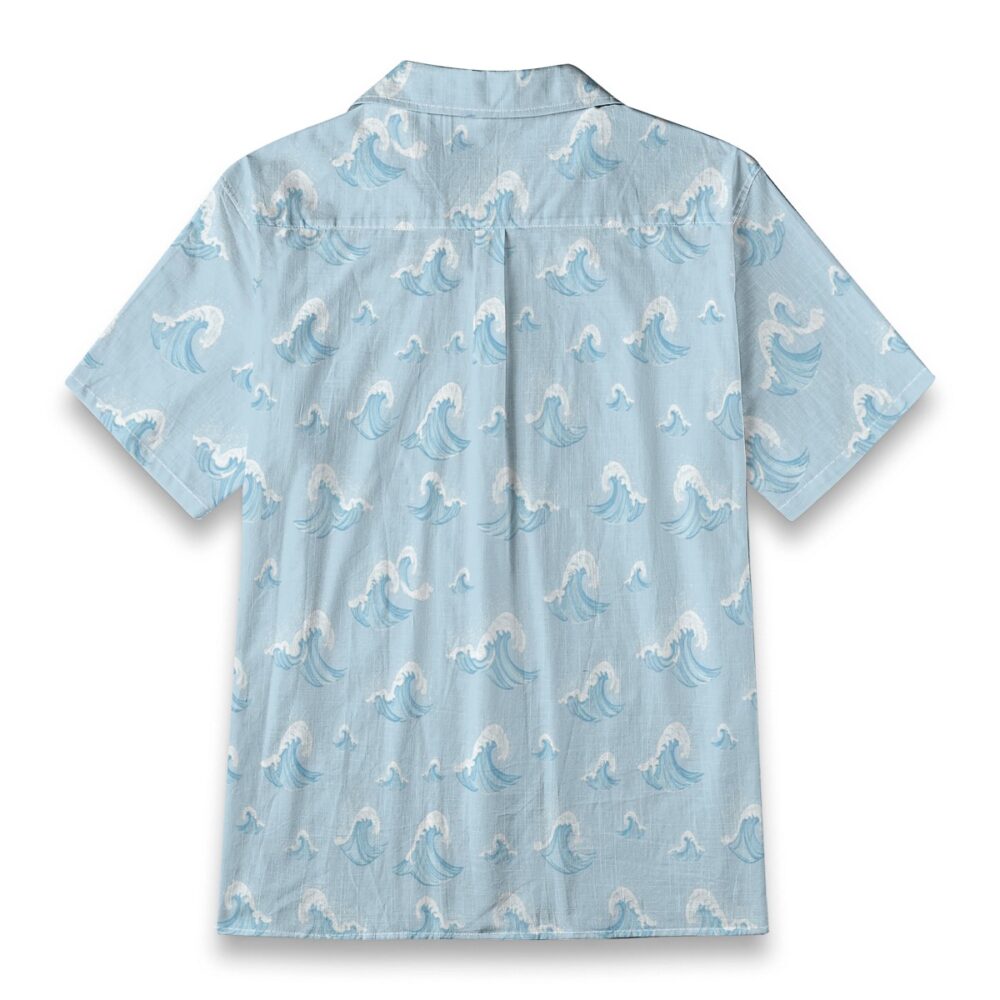 Coastal Surf Texture Soft Ocean Beach Shirt product image, view 5