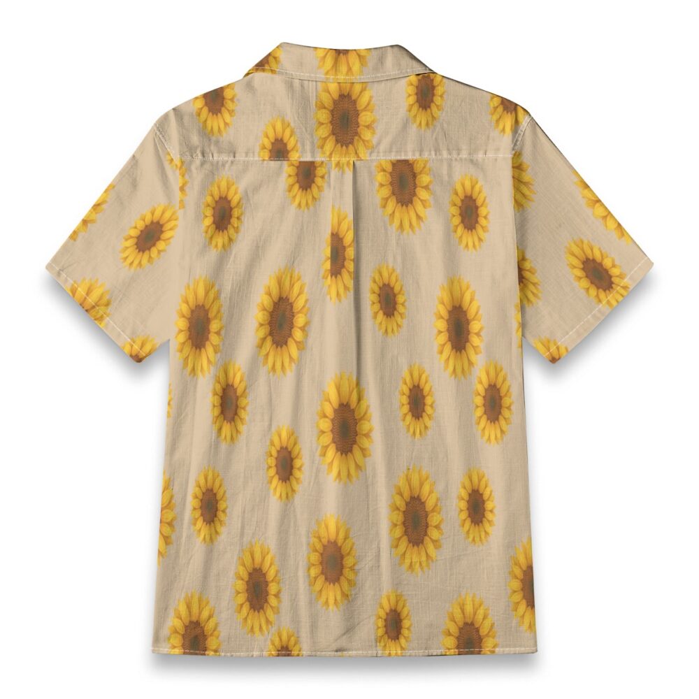 Orchid Lavender Elegant Tropical Floral Resort Shirt product image, view 5
