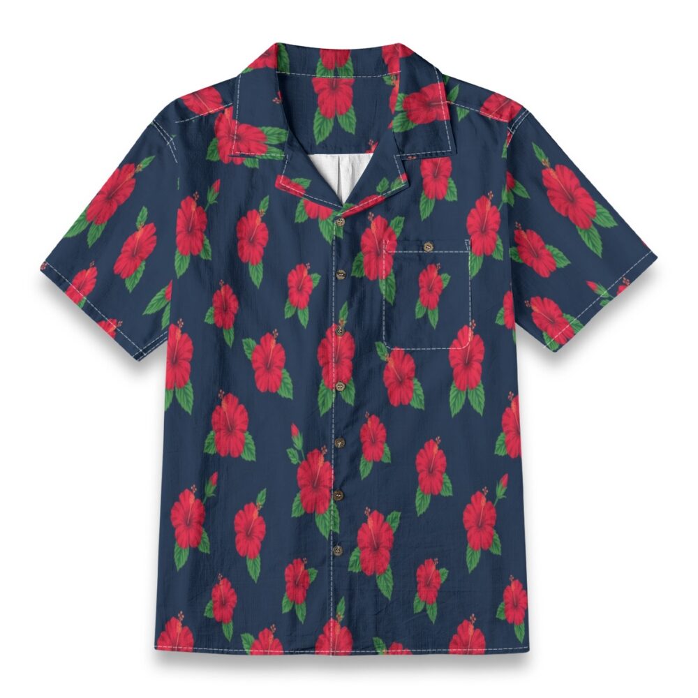 Sunflower Warm Beige Bright Floral Island Shirt product image, view 6