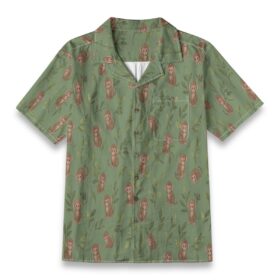Bush Baby Forest Leaf Soft Green Shirt