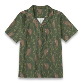 Civet Jungle Vine Olive Green Shirt
