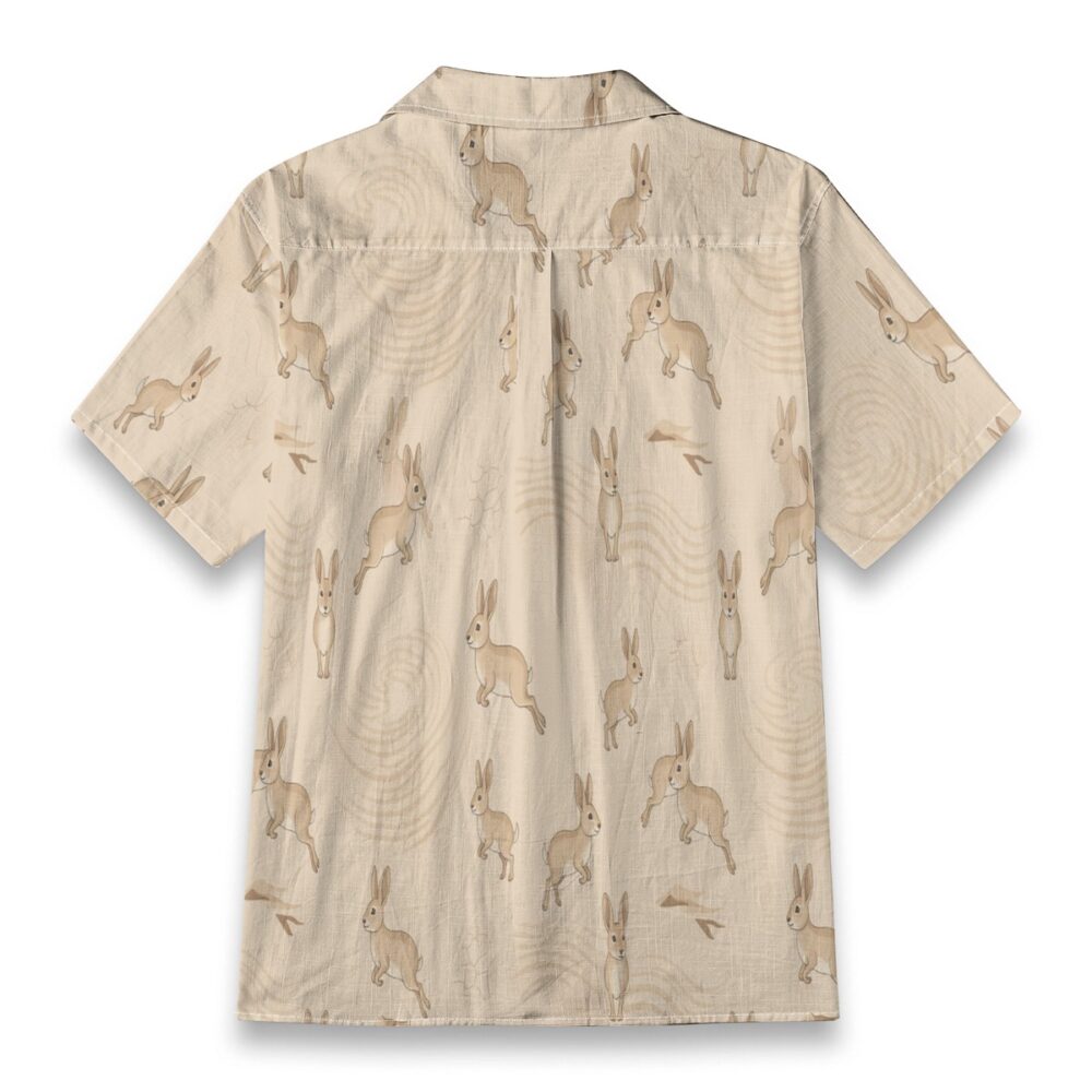 Margay Jungle Branch Dark Green Tropical Shirt product image, view 5