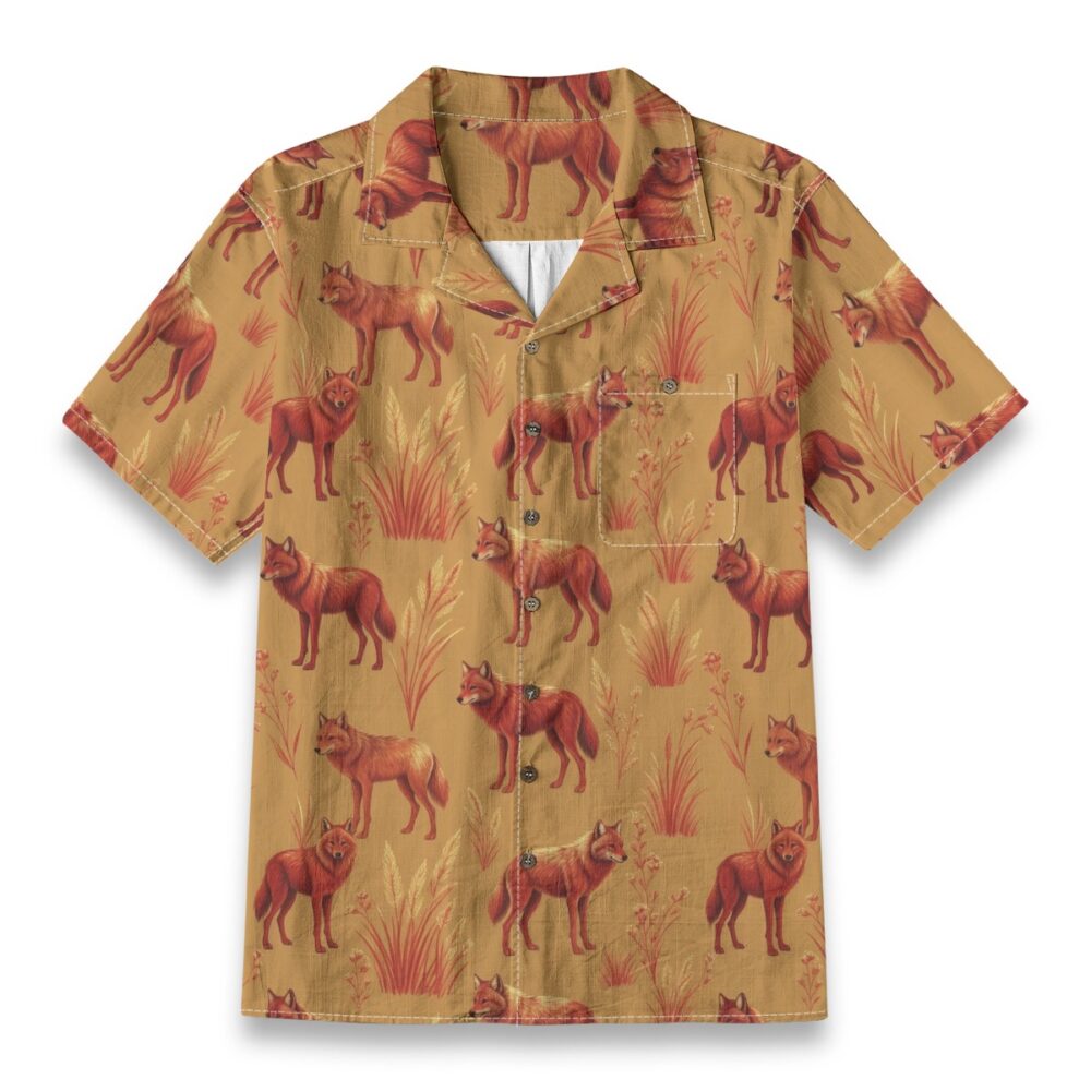 Magnolia Cream Soft Blossom Tropical Hawaiian Shirt product image, view 6